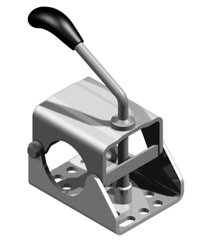 Хомут опорного колеса LB60