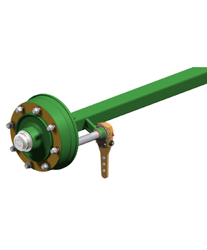 Ось для прицепа с тормозом VRB37